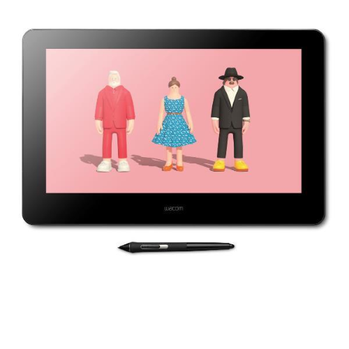 Wacom Cintiq Pro 16 - 2021 - Digitizer con display LCD - 34.5 x 19.4 cm - multi-touch - elettromagnetico - cablato - DisplayPort, USB-C